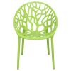 Stylee Ventral Arm Chair Lime Green