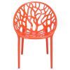 Stylee Ventral Arm Chair Orange