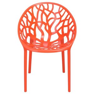 Stylee Ventral Arm Chair Orange