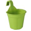 Grill Mounted Flower tub 6" Lime Green