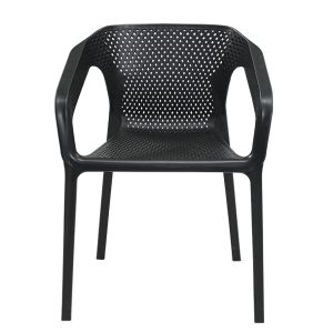 Stylee Cafe Arm Chair Black