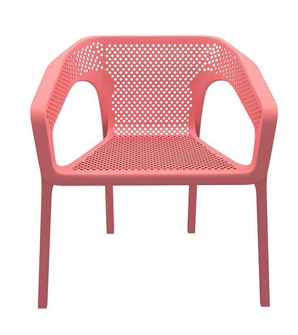Stylee Cafe Arm Chair Orange