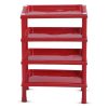 Pacific Shoe Rack 4 Step Red